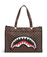 Sprayground Sawtooth Sharks in Paris Shoppingväska brown