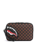 Sprayground Sawtooth Sharks in Paris Necessär brown