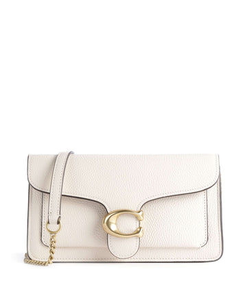 Coach Tabby Chain Crossover väska chalk