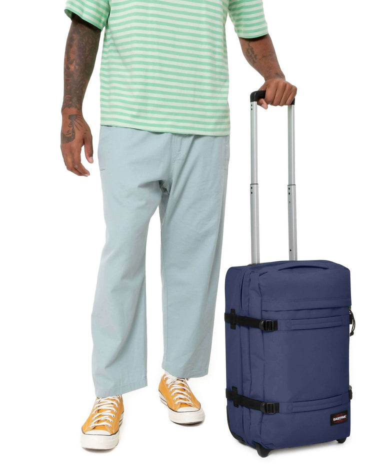 Eastpak Transit'R S Travel bag with wheels boat navy