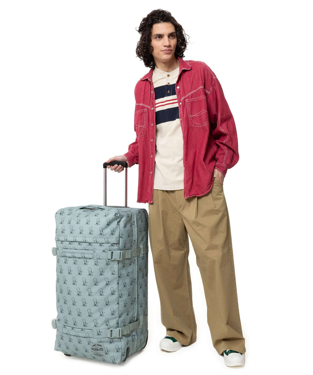Eastpak Transit'R L Travel bag with wheels peanuts mint