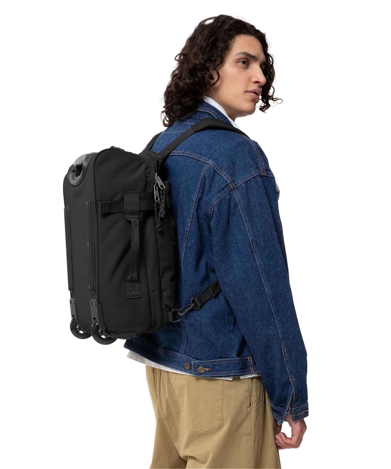 Eastpak Strapson XXS Backpack with wheels black