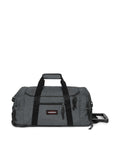Eastpak Leatherface S + Travel bag with wheels black denim