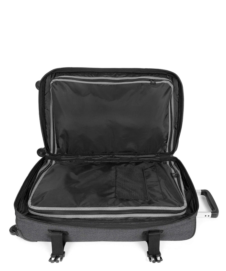 Eastpak Transit'R 4 M Spinner (4 wheels) black denim