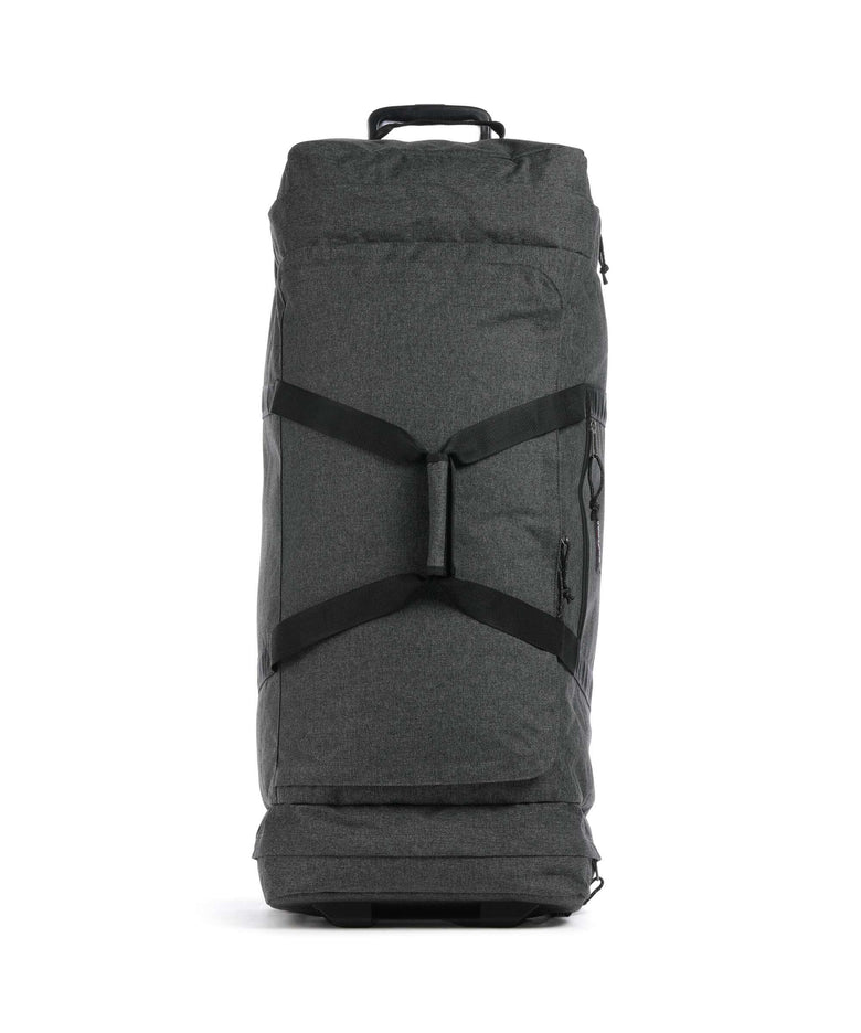 Eastpak Leatherface L + Travel bag with wheels black denim