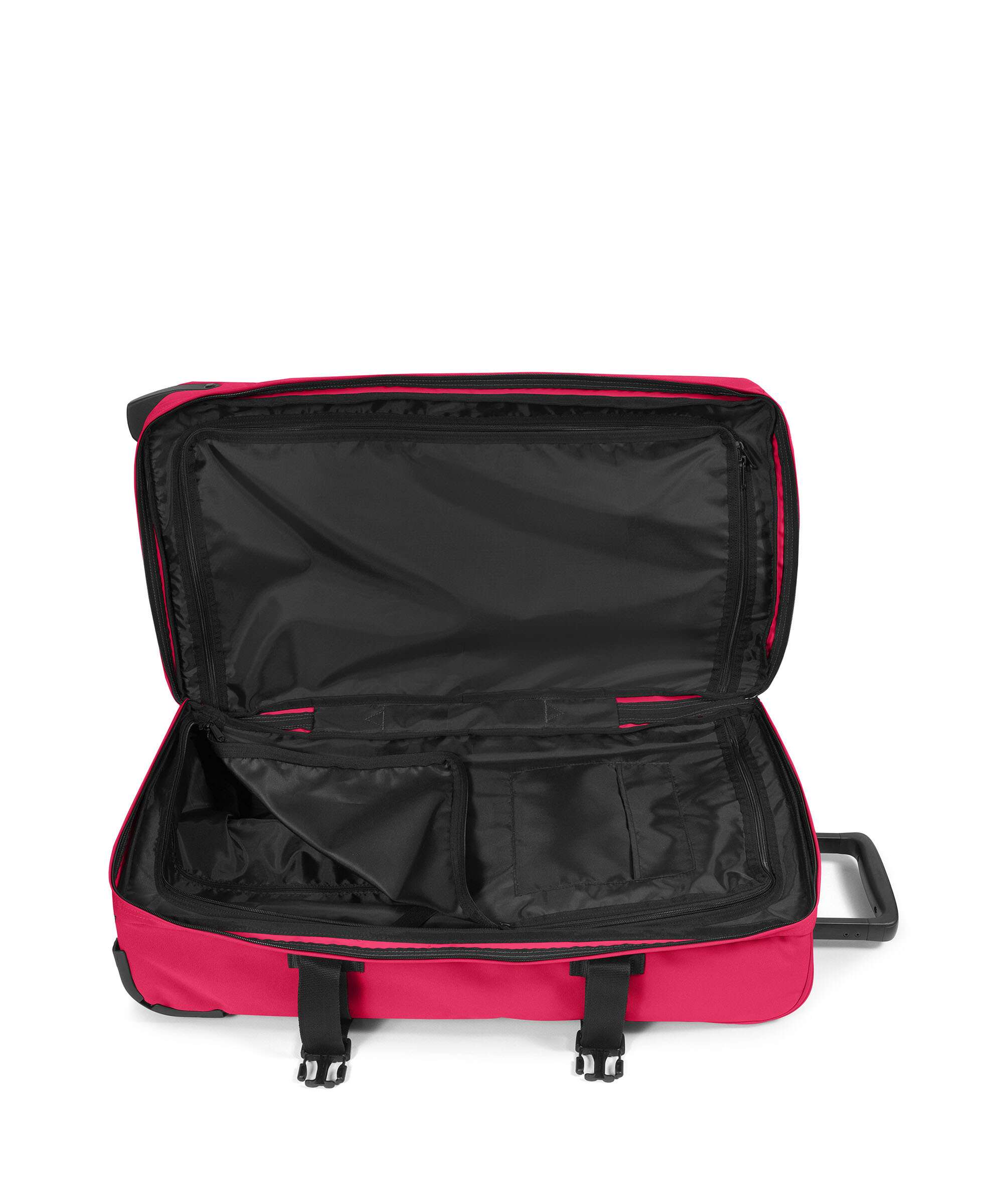 Eastpak Tranverz M Travel bag with wheels saffron red