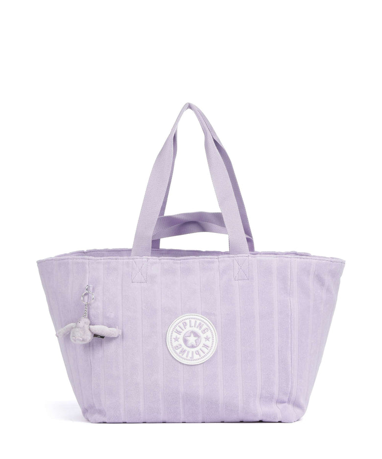 Kipling Beach Naomi Tote bag lilacky towel