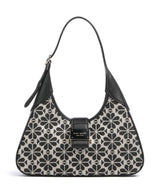 Kate Spade New York Spade Flower Jacquard Axelremsväska sand/multicolour