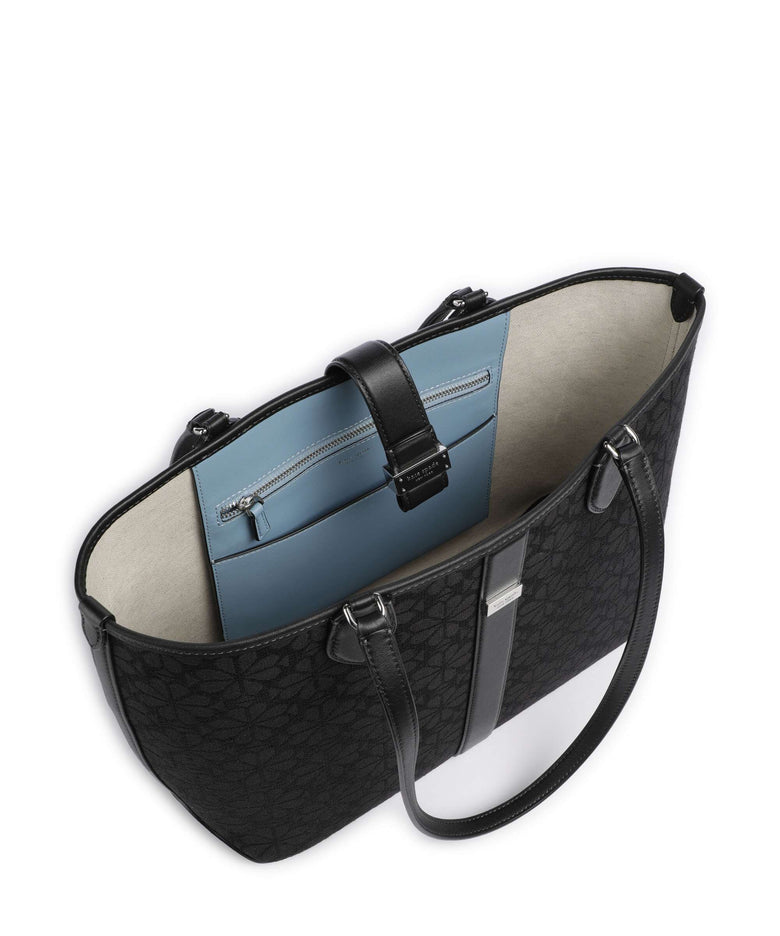 Kate Spade New York Spade Flower Jacquard Tote bag black/multicolour