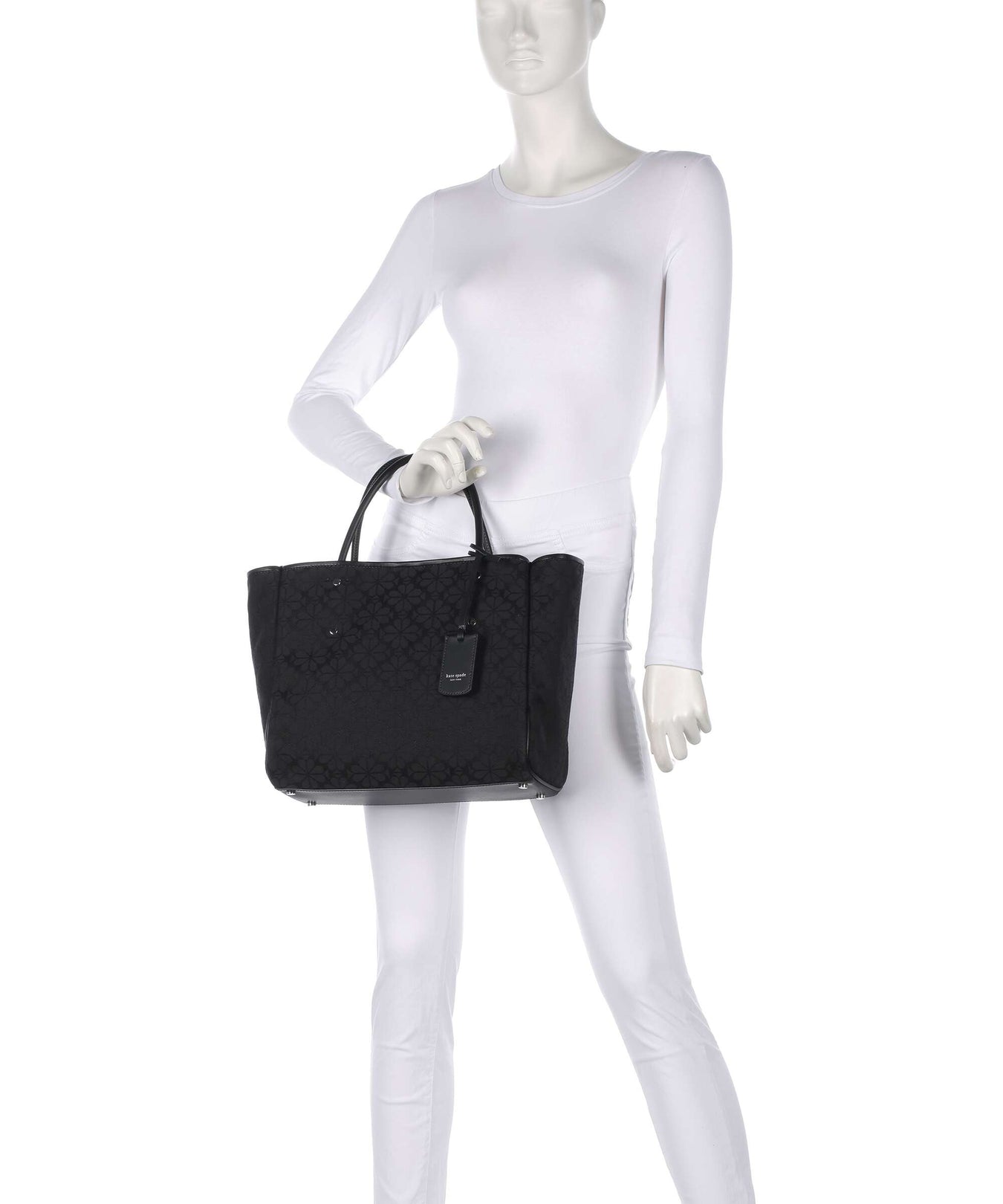 Kate Spade New York Spade Flower Jacquard Handbag black/multicolour