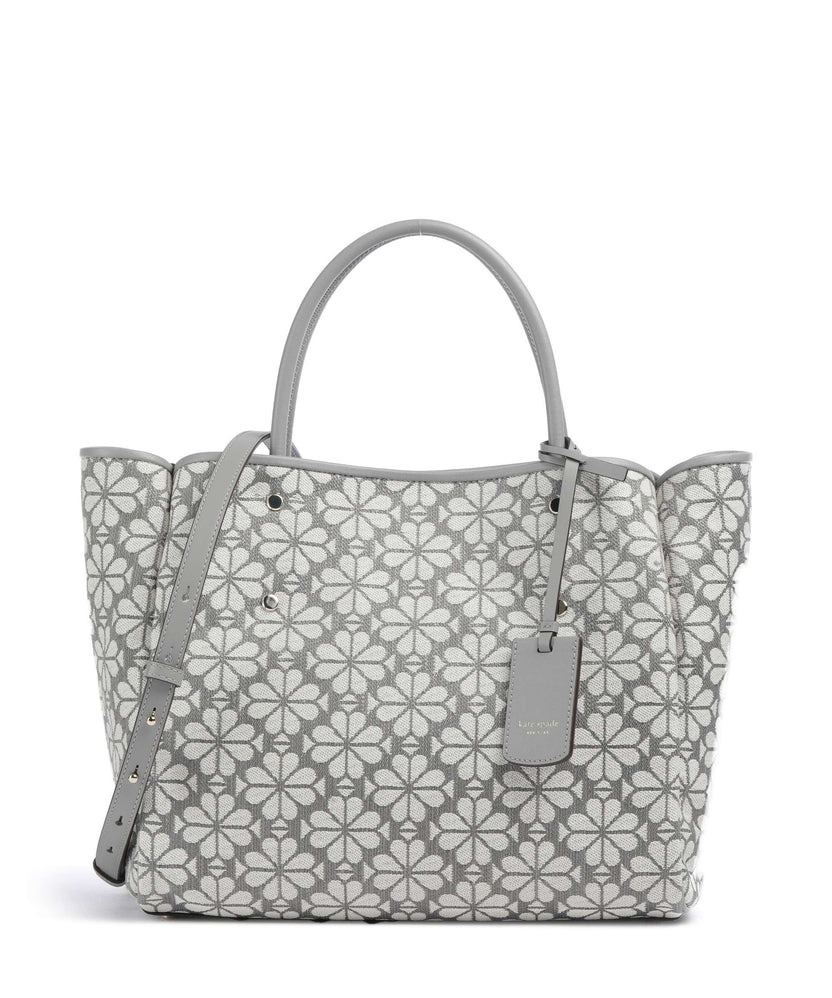 Kate Spade New York Spade Flower Jacquard Handbag grey/multicolour