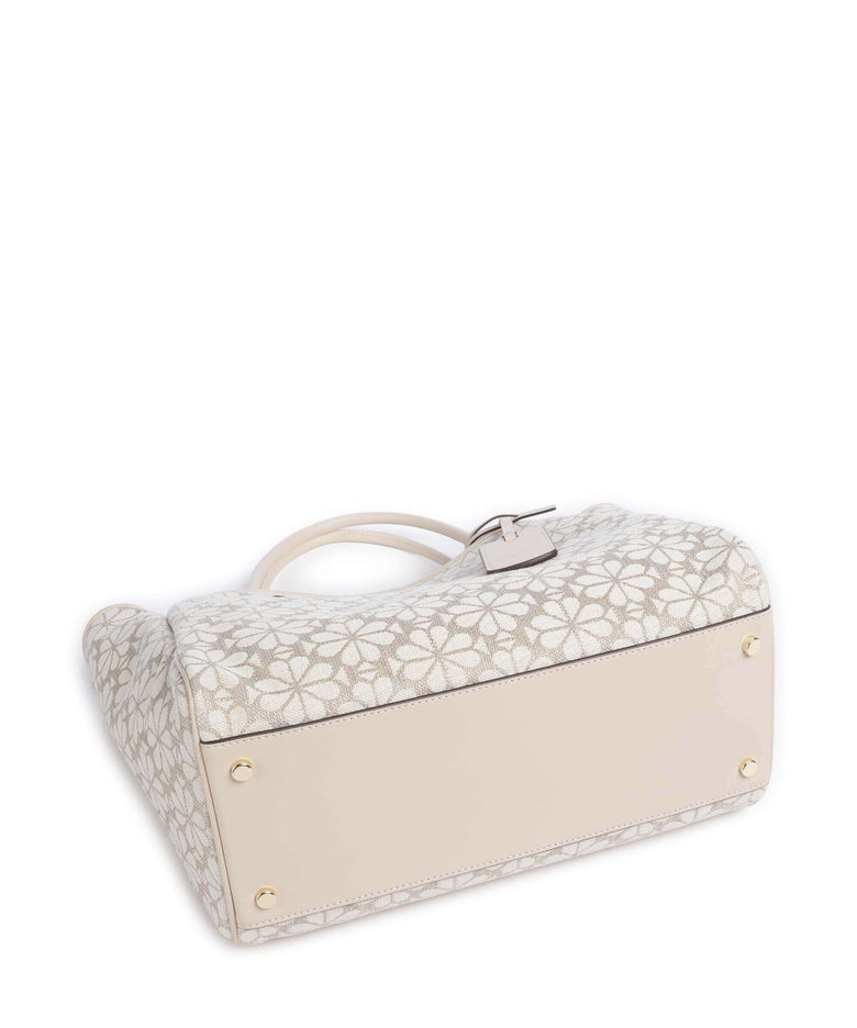 Kate Spade New York Spade Flower Jacquard Handbag natural/multicolour