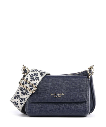 Kate Spade New York Double Up Crossover väska parisian navy