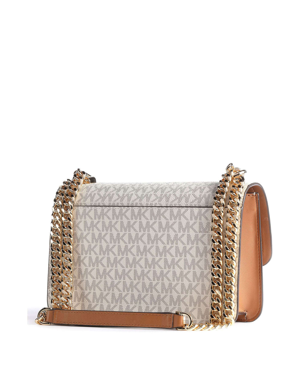 Michael Kors Heather Shoulder bag vanilla/acorn