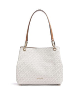 Michael Kors Kensington Hobo väska vanilla/acorn