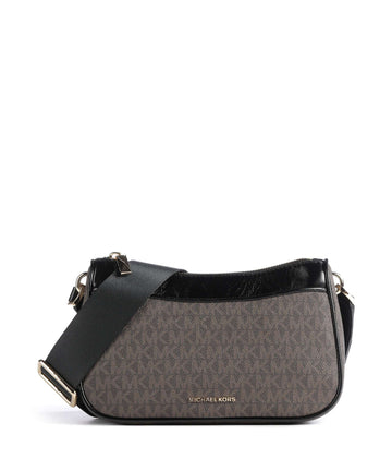 Michael Kors Jet Set Crossover väska brown/black
