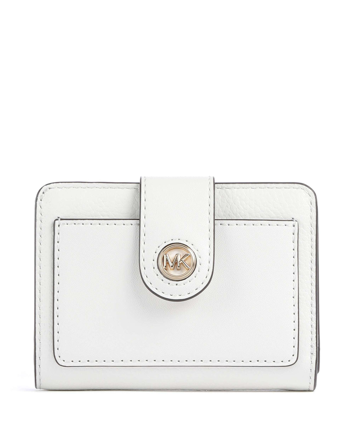 Michael Kors MK Charm Wallet optic white