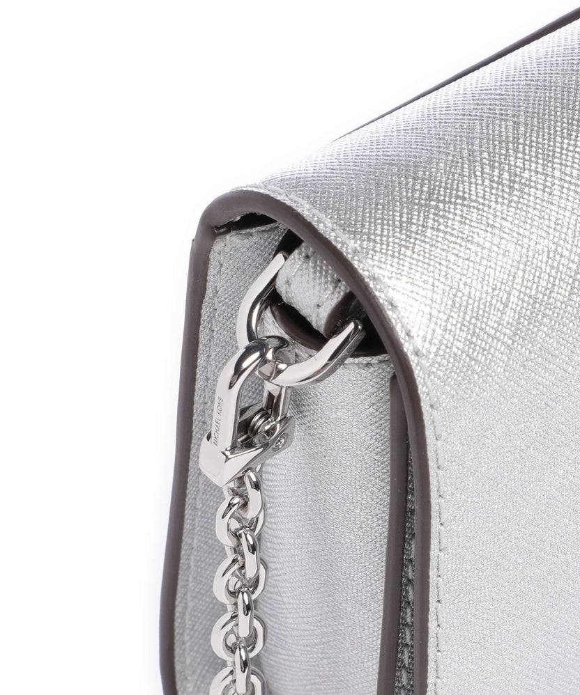 Michael Kors Mona Crossbody bag silver