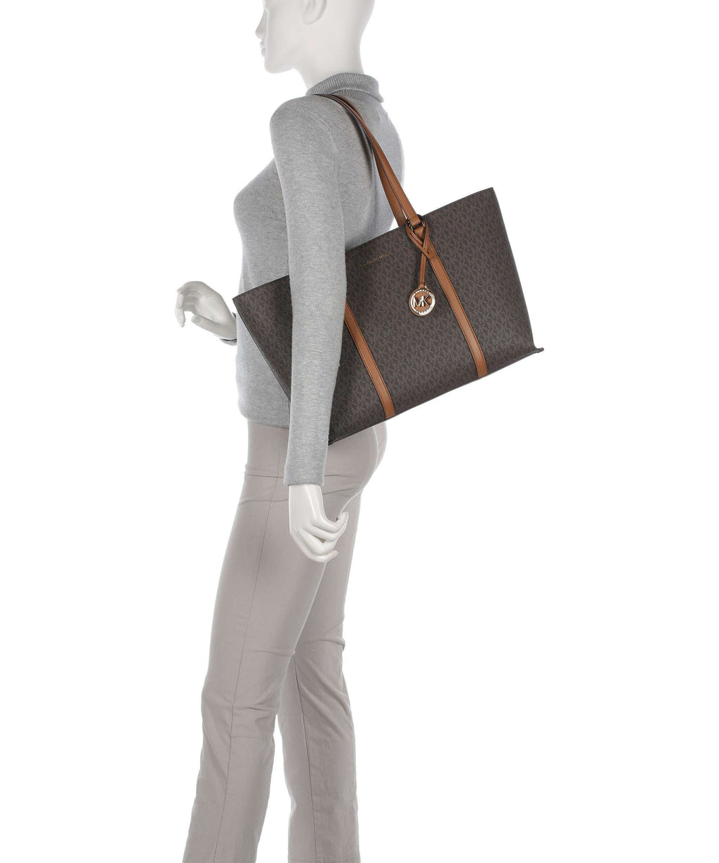 Michael Kors Temple Tote bag brown/acorn