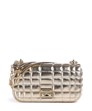Michael Kors Tribeca Axelremsväska pale gold