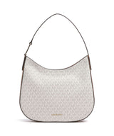 Michael Kors Kensington Hobo väska vanilla/acorn