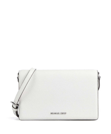 Michael Kors Jet Set Crossover väska optic white