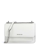 Michael Kors Claire Large Axelremsväska optic white