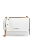 Michael Kors Claire Small Axelremsväska optic white