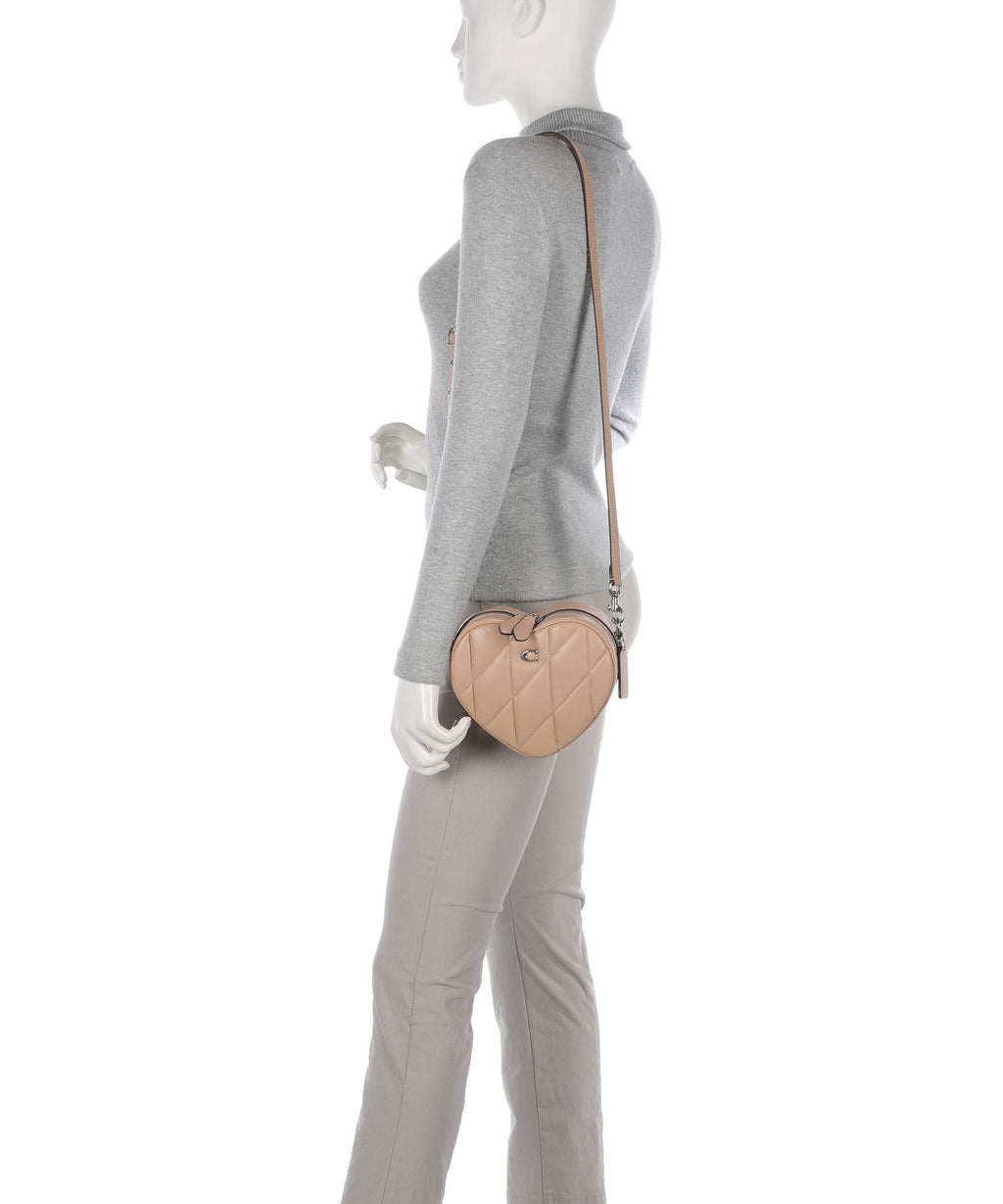 Coach Heart Crossbody bag buff