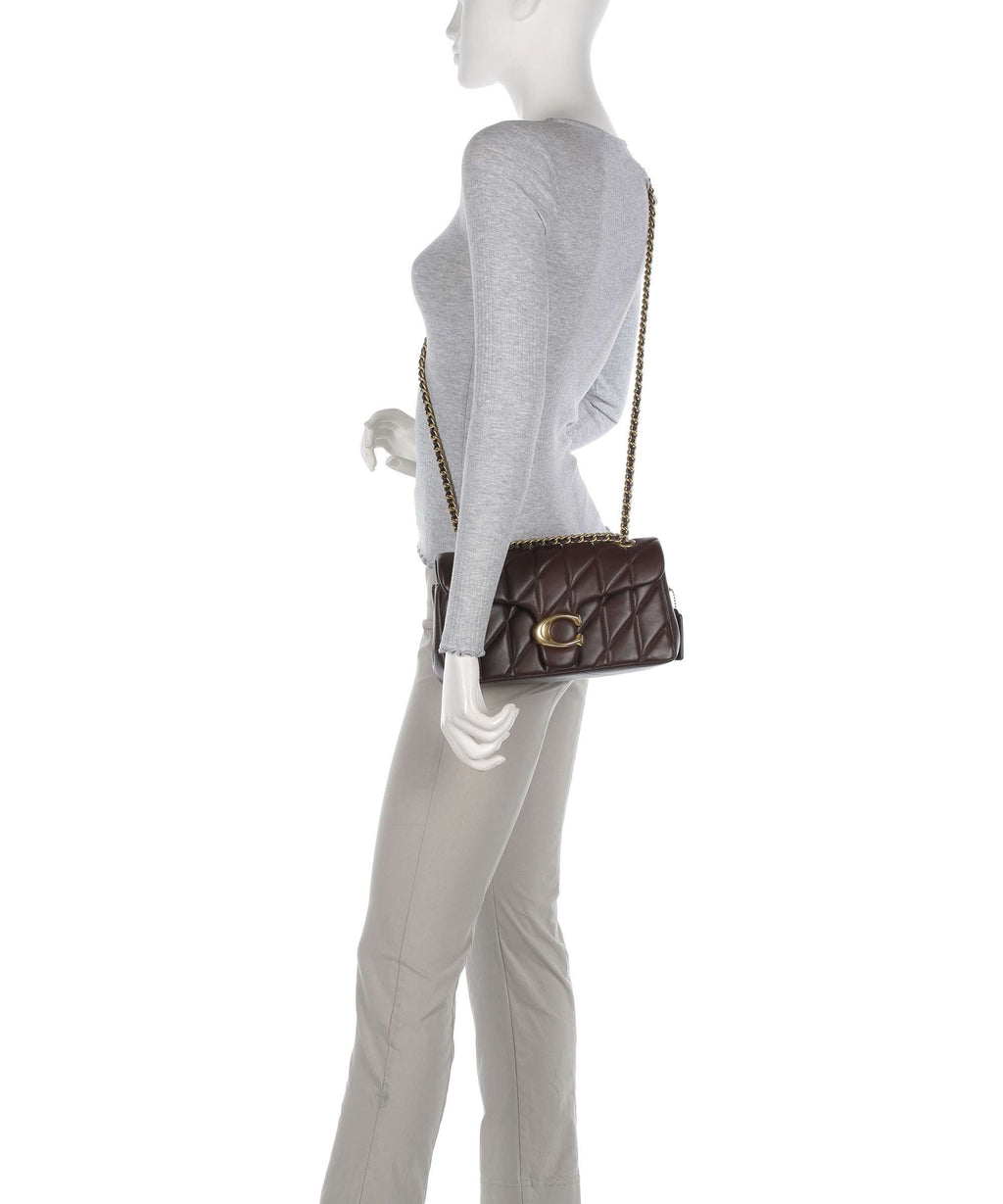 Coach Tabby Quilted 26 Shoulder bag maple