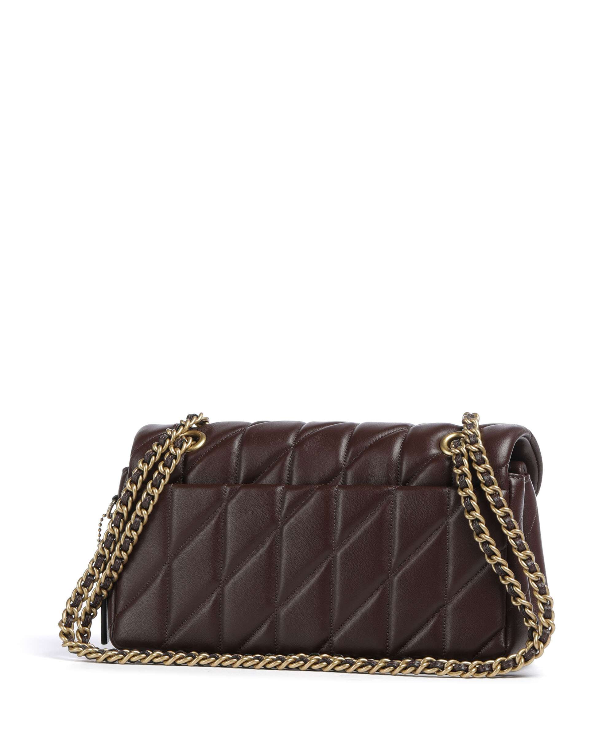 Coach Tabby Quilted 26 Shoulder bag maple