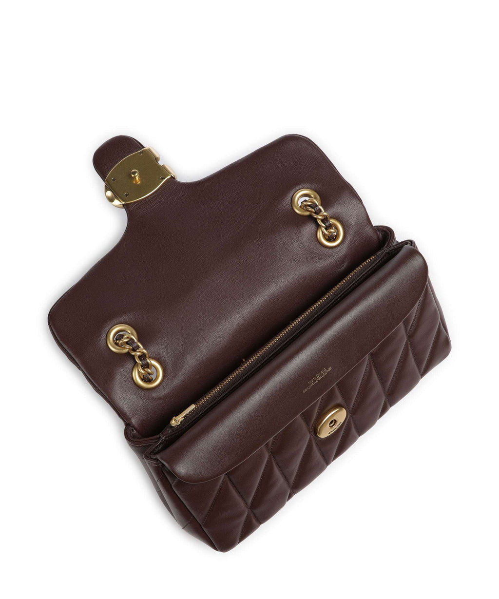 Coach Tabby Quilted 26 Shoulder bag maple