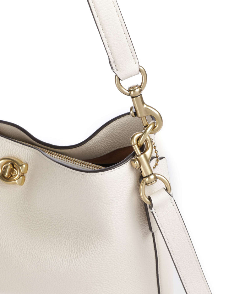 Coach Willow Soft Hobo bag chalk