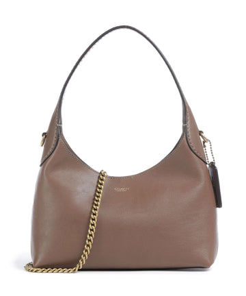 Coach Brooklyn 23 Axelremsväska dark stone