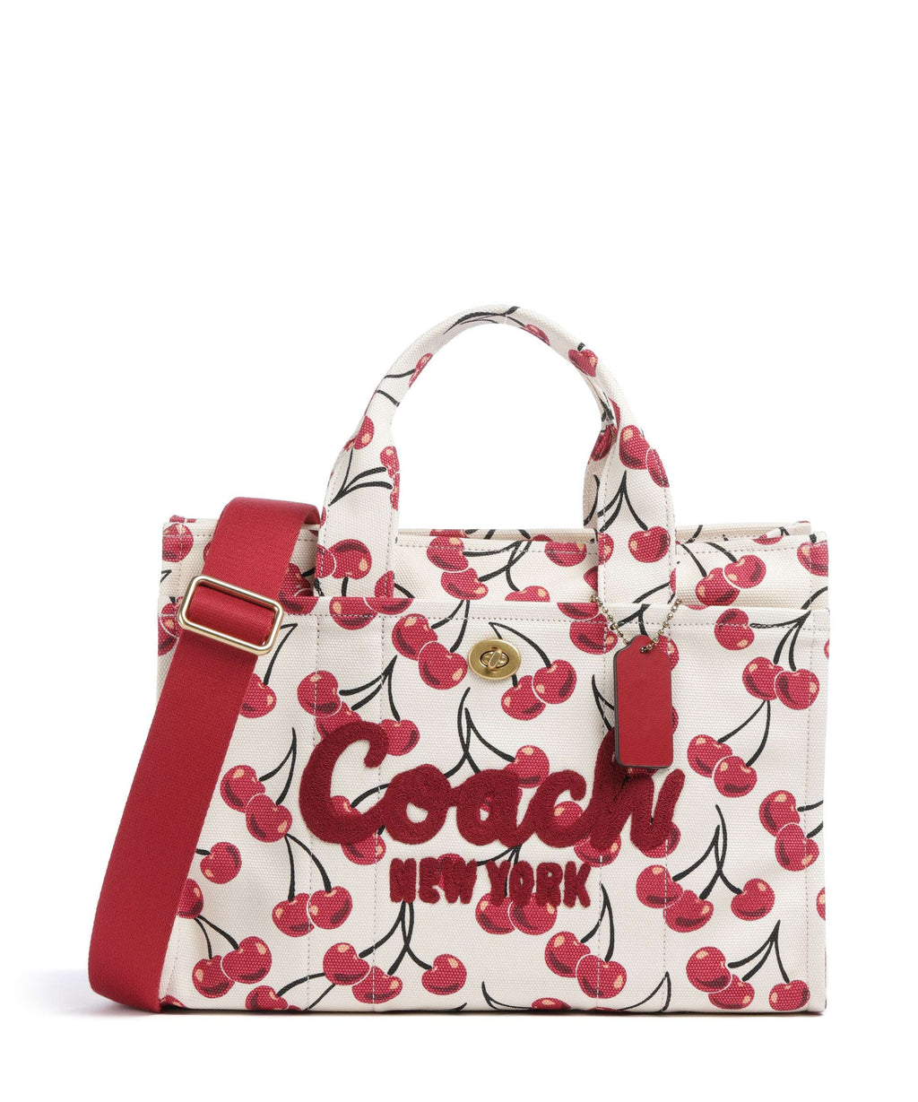 Coach Cargo Cherry Print Handbag chalk/multicolour
