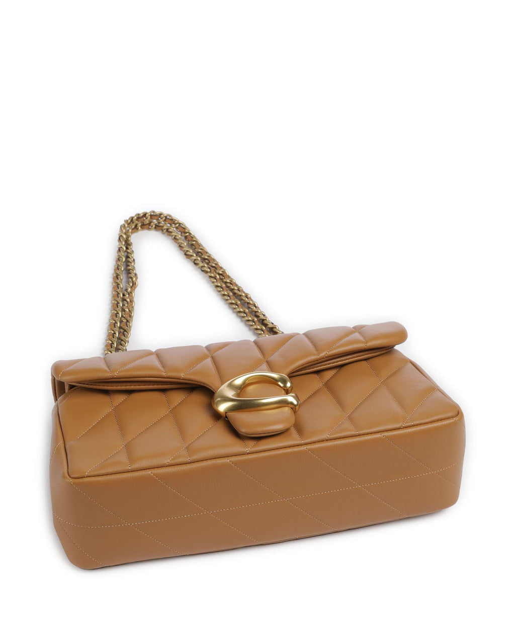 Coach Tabby Quilted 26 Shoulder bag honey brown