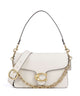 Coach Tabby Soft Chain Axelremsväska chalk