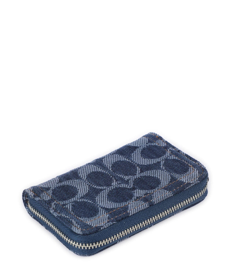 Coach Essential Signature Wallet deep blue/multicolour