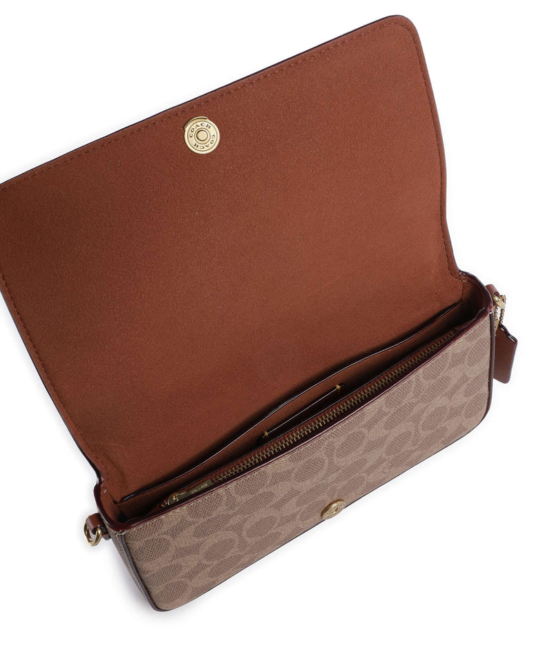 Coach Mila Wallet tan caramel