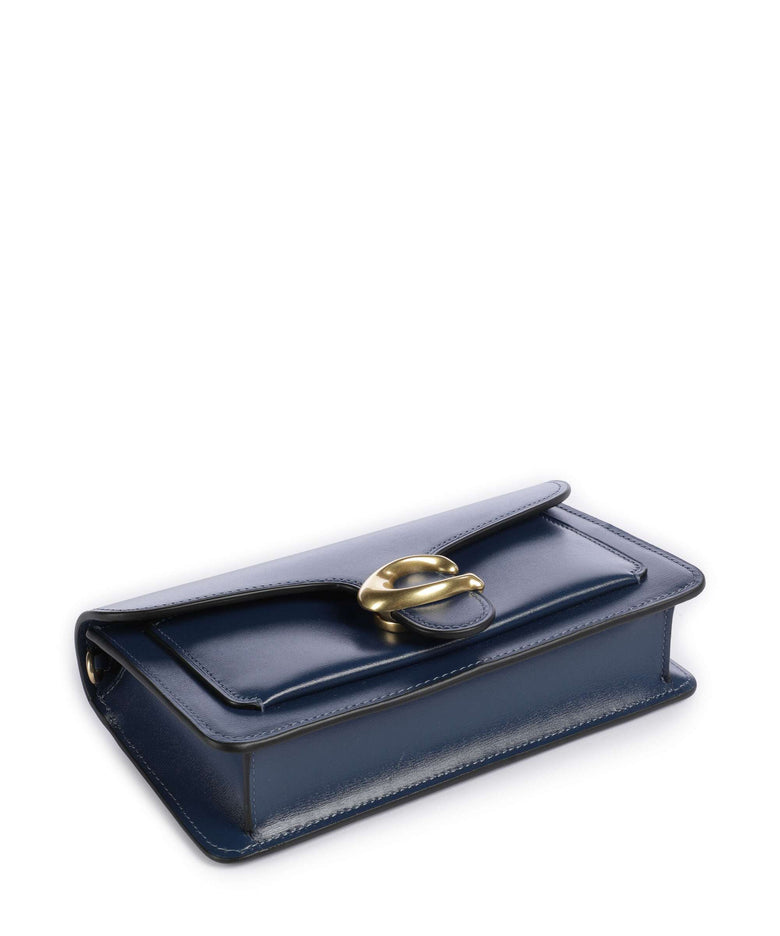 Coach Tabby Chain Crossbody bag deep blue