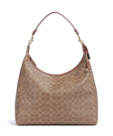 Coach Juliet Signature 38 Hobo väska tan caramel