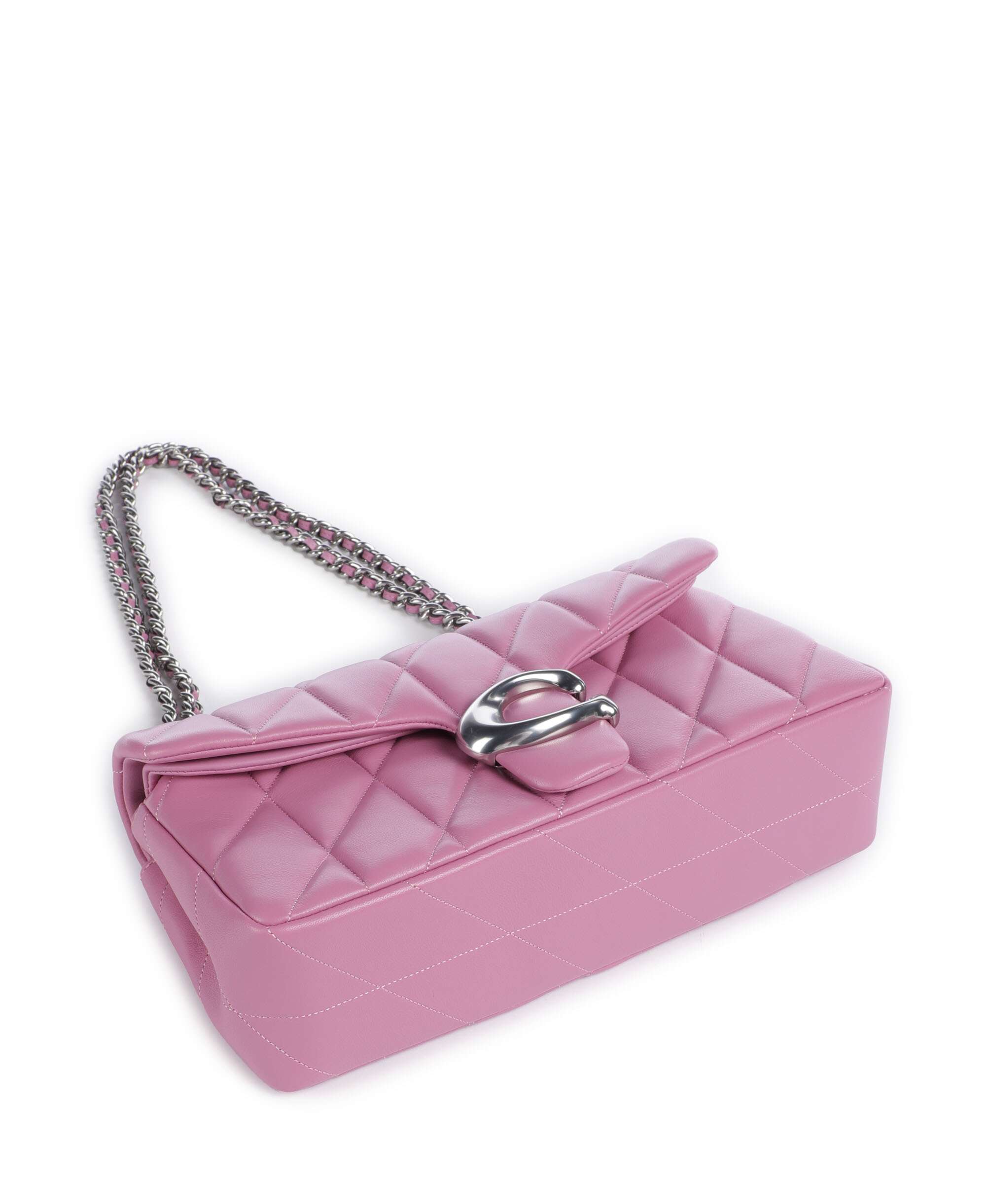 Coach Tabby Quilted 26 Shoulder bag fuchsia