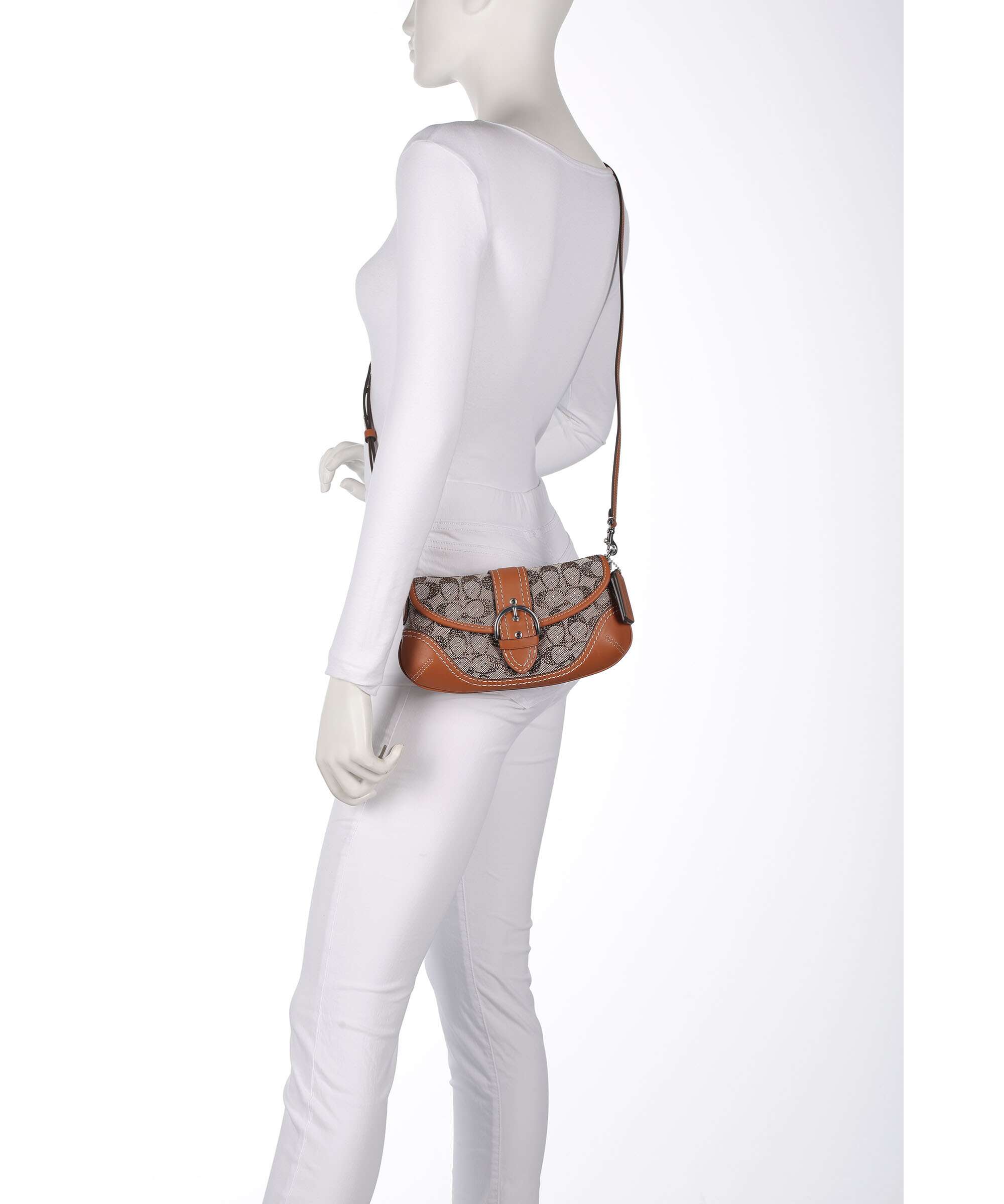 Coach Soho Crystal Jacquard 25 Shoulder bag burnished amber