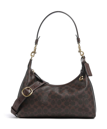 Coach Juliet Signature Axelremsväska maple