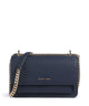 Michael Kors Claire Large Axelremsväska navy