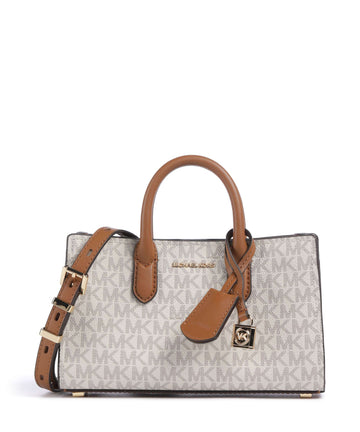 Michael Kors Scarlett Handväskor vanilla/acorn