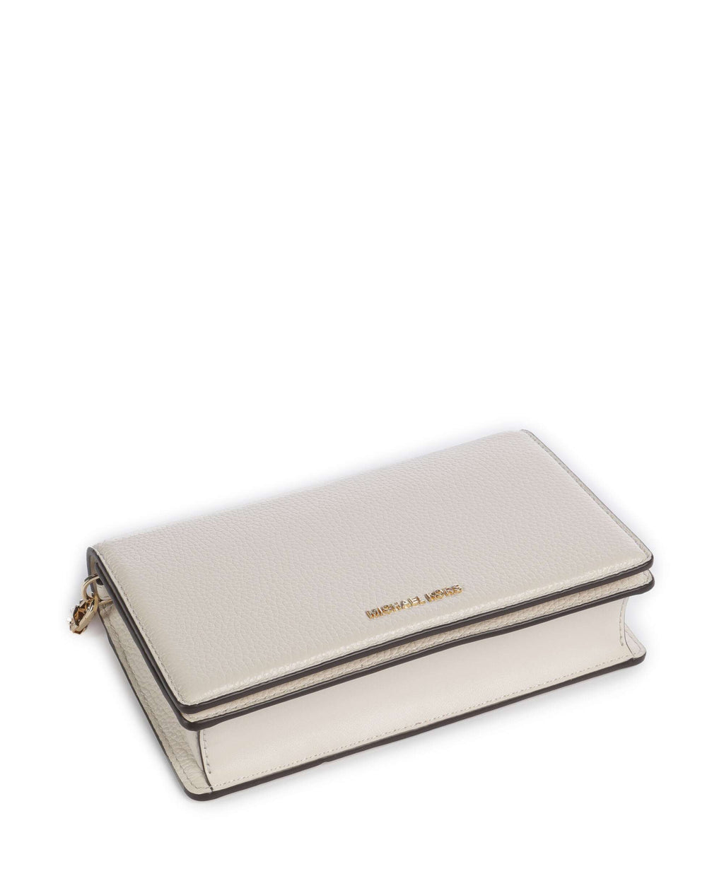 Michael Kors Jet Set Medium Crossbody bag light cream