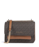 Michael Kors Claire Small Axelremsväska brown/acorn
