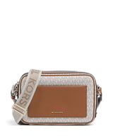 Michael Kors Maeve Crossover väska vanilla/acorn