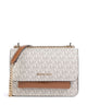 Michael Kors Claire Small Shoulder bag vanilla/acorn